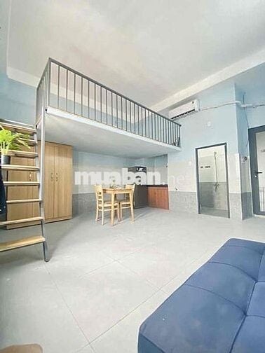 PHÒNG DUPLEX 35M2 - HẦM XE THANG MÁY - FULL NT CỬA SỔ THOÁNG