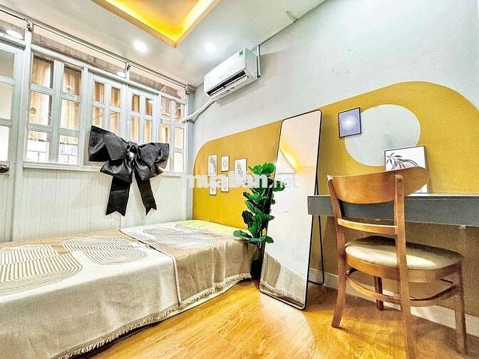2PN BAN CÔNG FULL NỘI THẤT 50m2 CÓ BAN CÔNG CỬA SỔ CỰC THOÁNG NHÀ MỚI