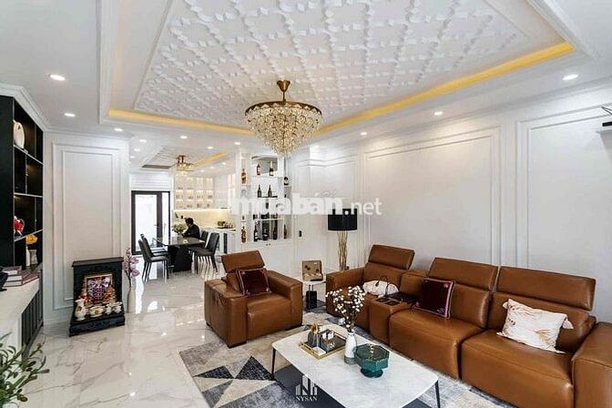 Cho Thuê Biệt Thự Senturia Vườn Lài DT 10x20 1Trệt 1Lầu 2Pn 2Wc Rộng