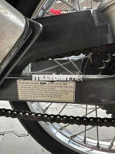 Cần bán xe Elegant SYM 50cc ko cần bằng lái, bs 70