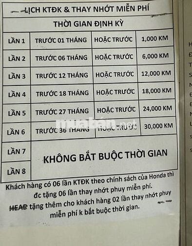 Honda Vision phiên bản đặc biệt. Chính chủ đầu SG