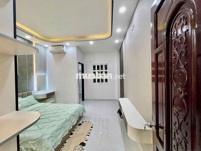 NHÀ ĐẸP -ĐẦY ĐỦ NỘI THẤT CAO CẤP - 4 TẦNG -HẺM 4M - HẺM THÔNG -QUẬN 7