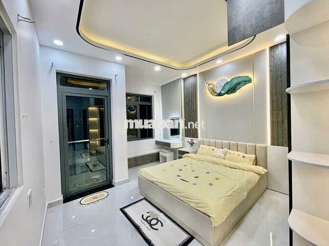 NHÀ ĐẸP -ĐẦY ĐỦ NỘI THẤT CAO CẤP - 4 TẦNG -HẺM 4M - HẺM THÔNG -QUẬN 7