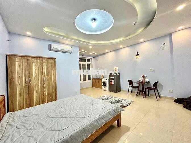 Cho thuê căn hộ Studio Cửa sổ Q4 gần ĐH Luật, ĐH Nguyễn Tất Thành