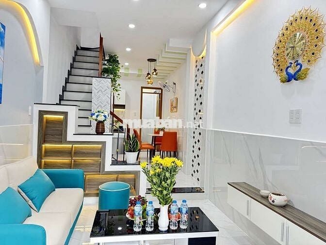 Nhà Gò Vấp 3 phòng ngủ có phòng tầng trệt đường Thống Nhất Phường 15