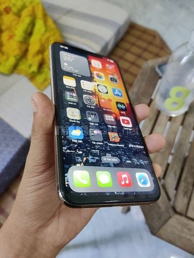 XSmax lock 64Gb vàng hồng icl sạch
