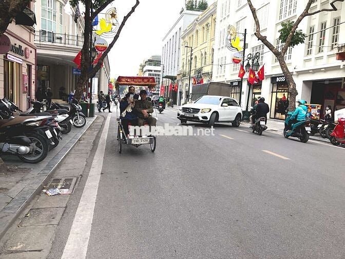 Tràng Tiền ,Hoàn Kiếm 65 Tỷ tổng sàn 110m2 cho thuê 120tr/ tháng