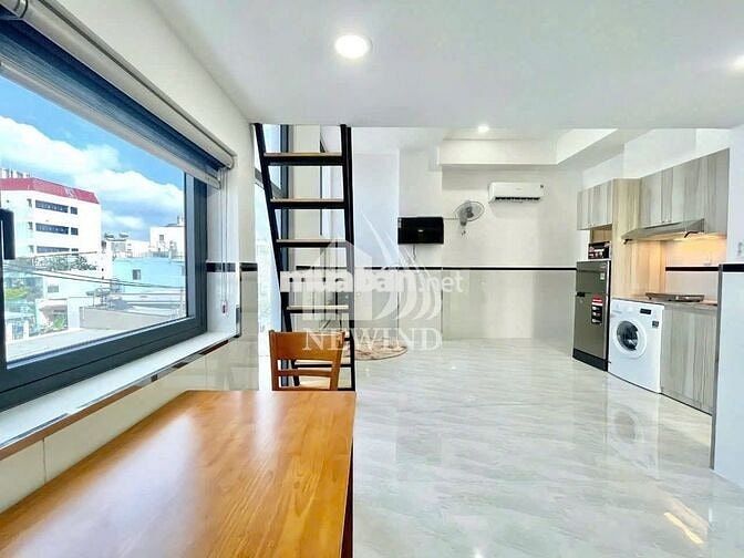 Cho Thuê Căn Hộ Gác Cửa Sổ ở Bạch Đằng gần ĐH Ngoại Thương Bình Thạnh