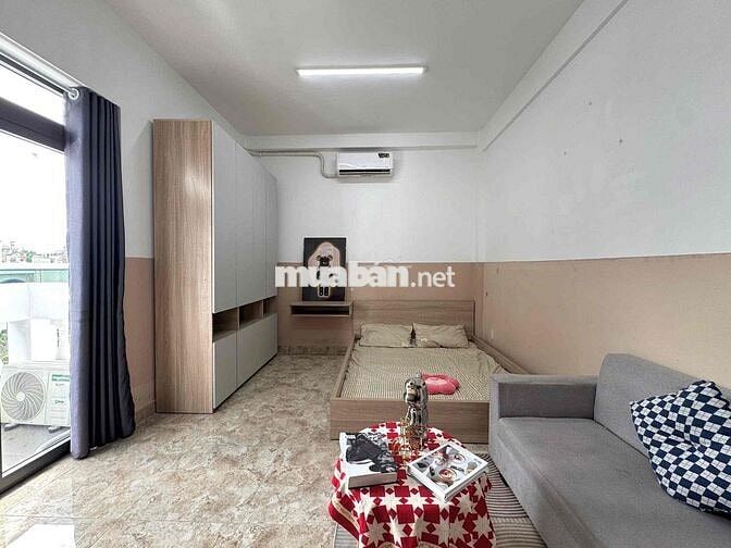 Studio ban công rộng rãi Gần các trường đại học