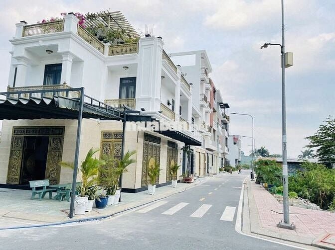 Đất đẹp giá rẻ 1 nền *** KDC 75,6m2, đường nhựa 10m vỉa hè 2m