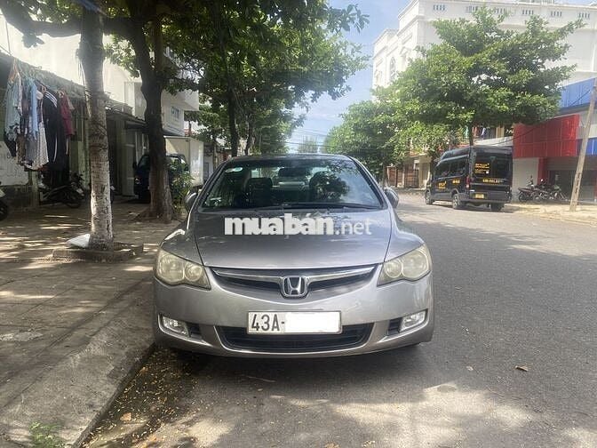 Bán xe Honda Civic 2.0AT màu Bạc, đời 2008.