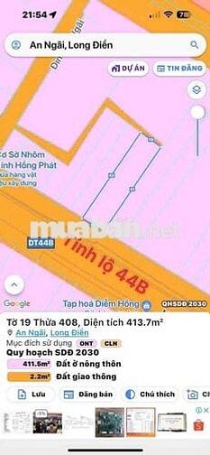 ✨ CẦN BÁN LÔ ĐẤT MẶT TIỀN DT 44B – TAM AN, LONG ĐẤT, TP.HCM ✨