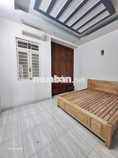 nhà full Nội Thất, trệt 2 lầu có 4 phòng ngủ 3wc, hẻm xe tải