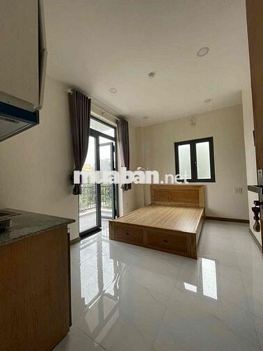 CĂN HỘ BAN CÔNG - FULL NỘI THẤT - THANG MÁY - NGAY VĂN LANG CS 3