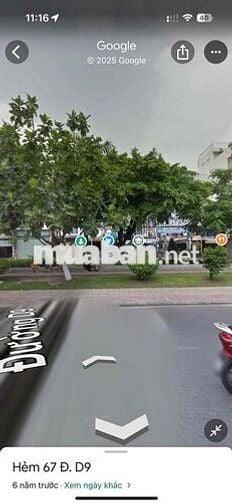 Cho thue nguyen can nhà sát mặt tiền công viên