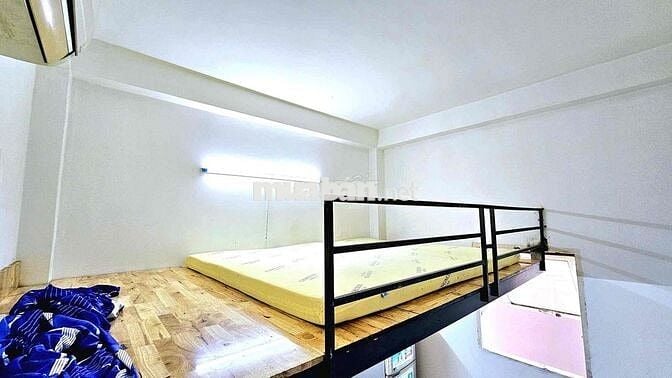 Phòng trọ ngay cầu Nguyễn Văn Cừ, có gác rộng rãi, ở 3-4 bạn, sát Q5