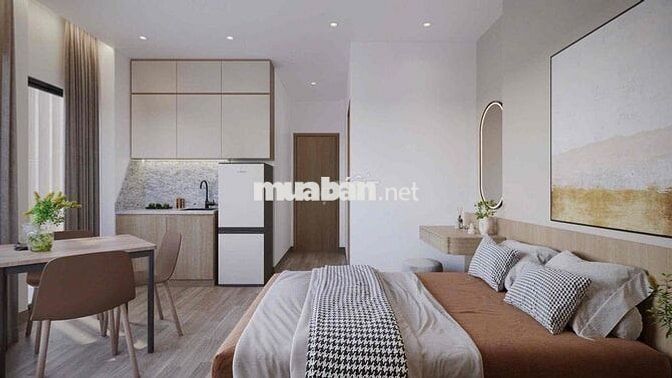 Cho thuê căn hộ Studio Ban công Q8 gần cầu chữ Y, cầu Nguyễn Văn Cừ