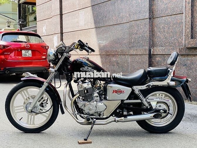 HONDA REBEL 170 ĐEN XE NHẬP KHẨU MÁY KHỎE CHẠY ÊM