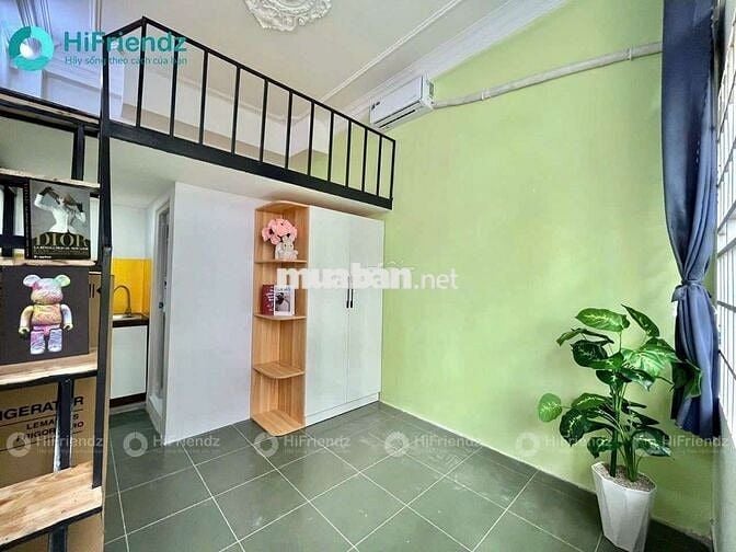 [Hiếm] - Duplex Ban công - Full nội thất - Gần Ba Tháng Hai Q10