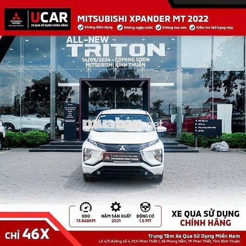 Mitsubishi Xpander 2021 MT( xe nhập) - 14000 km