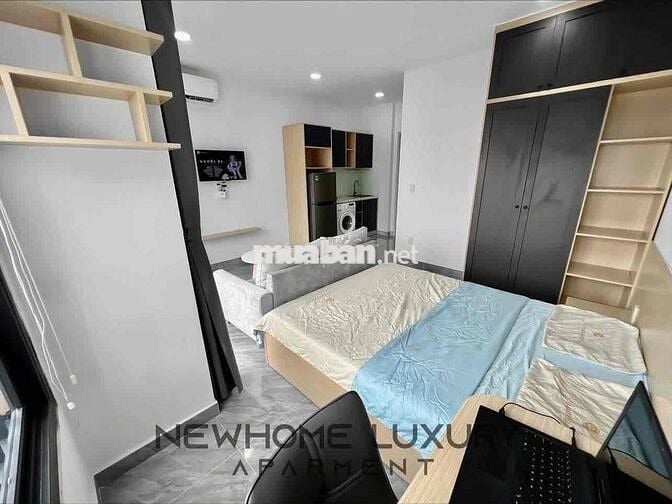 🏡Căn Hộ Ngay Nguyễn Văn Trỗi 👉Full Nội Thất - Bancol Lớn