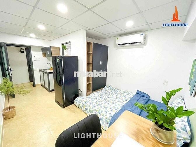 CHDV STUDIO FULL NỘI THẤT NGAY QUANG TRUNG - GẦN CHỢ HẠNH THÔNG TÂY