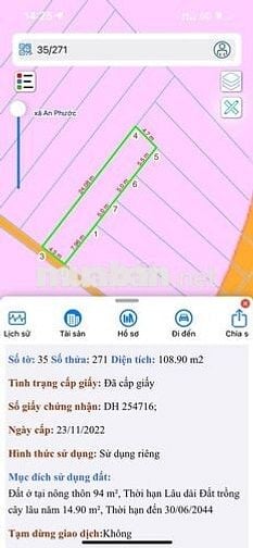 CHÍNH CHỦ BÁN ĐẤT NỀN - XÃ AN PHƯỚC, HUYỆN LONG THÀNH, TỈNH ĐỒNG NAI