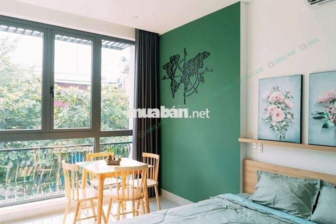Studio khu vực Hoà Cường trống sẵn