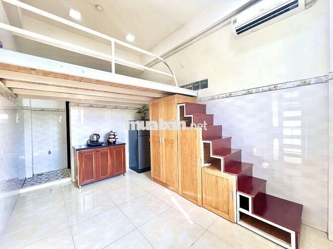 NGAY ĐH VĂN HIẾN, GÁC LỬNG 25M2 NGAY GẦN KHÚC GIAO ÂU CƠ LẠC LONG QUÂN