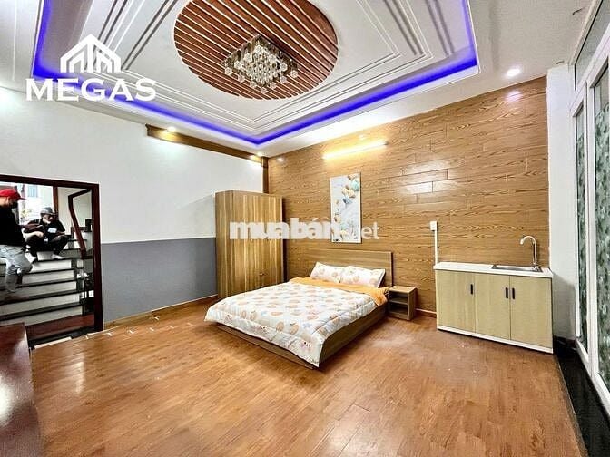Phòng trọ 35m2 tặng 500k full nội thất tách bếp Phan Huy Ich, Tân Bình