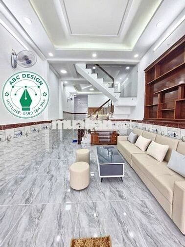 Cho Thuê Nhà 3 Lầu Mới Giá Rẻ Mặt Đường Nhánh P. Hiệp Thành Q12