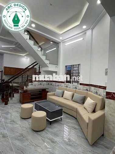Cho Thuê Nhà 3 Lầu Mới Giá Rẻ Mặt Đường Nhánh P. Hiệp Thành Q12