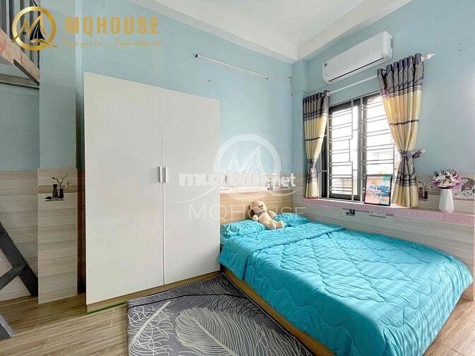 Duplex + giường, ban công, máy giặt riêng, full NT, bảo vệ, gần ĐầmSen