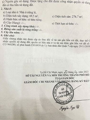 Nhà  mặt tiền đường số 45 tân quy, 3 lầu ngang 4,4m