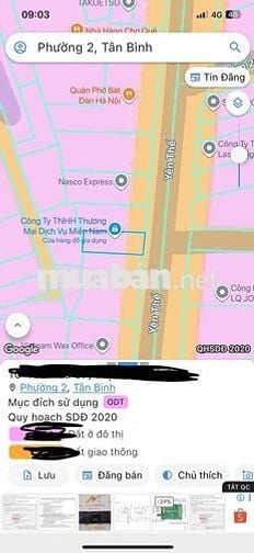 Ra nhanh hẻm Yên Thế, Tân Bình, 52m, 2,25ty, gần công viên Gia Định 5p