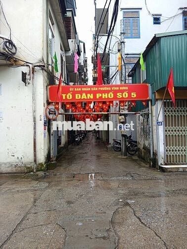 Phòng trọ 35m2, Phố Vĩnh Tuy gần đại học Kinh doanh và công nghệ
