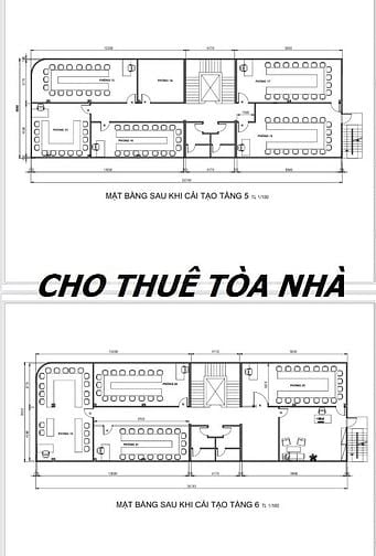 CHO THUÊ TÒA NHÀ VĂN PHÒNG TP THỦ ĐỨC - 7 LẦU - 1500M2  - GIÁ 200TR
