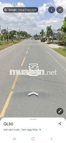 Mặt tiền quốc lộ 50 xã thuận thành cần giuộc long an ngang 7m