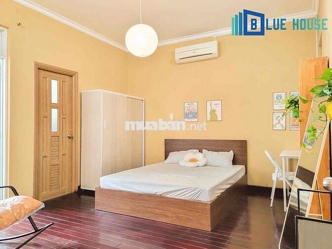 Studio Balcon tách bêp 35m2 - Trần Quang Diệu, Quận 3 - Full nội thất
