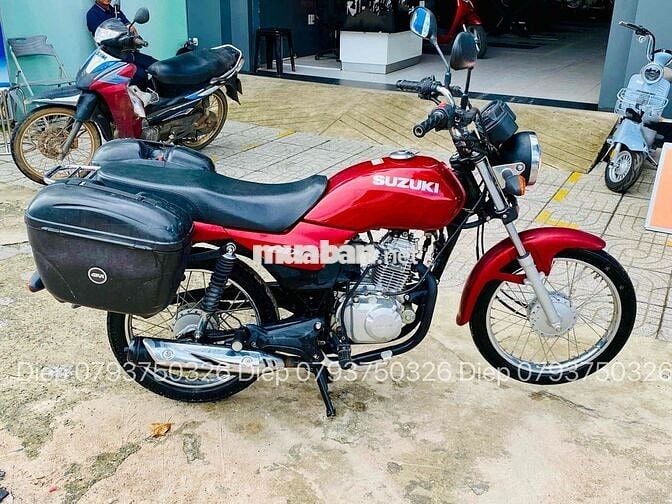 Suzuki GD 110 đỏ đen