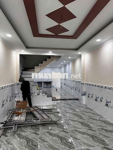 cho thuê nhà đường hẻm kênh 19/5 mới dt 4x16m 1 trệt 1 lầu 2pn 2wc