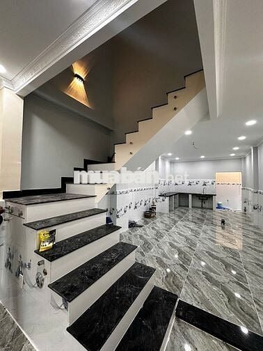 cho thuê nhà đường hẻm kênh 19/5 mới dt 4x16m 1 trệt 1 lầu 2pn 2wc