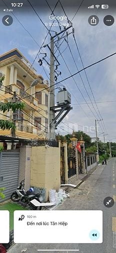 MT Tân Hiệp 44. ra đường song hành 100m. DT: 900m2 full thổ