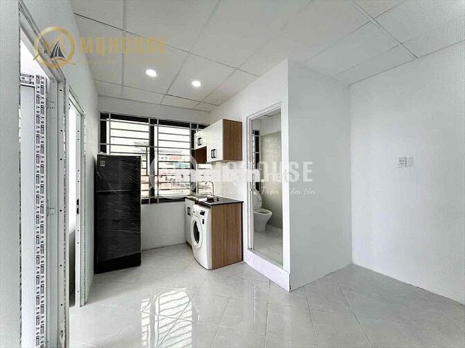 Cho Thuê 2PN Ban Công 50m2 Gần ĐH Văn Lang CS3_Mới 100% Máy Giặt Riêng