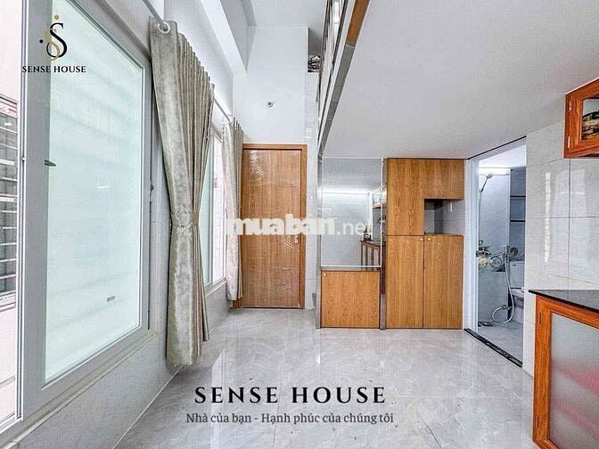 Căn hộ Duplex MỚI XÂY 100% - Cửa sổ thoáng - Ngay Phạm Văn Bạch