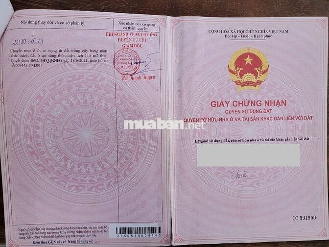 THANH LÝ LÔ ĐẤT 3741 TIỆN KHO XƯỞNG, NHÀ Ở MT TRUNG LẬP, CỦ CHI, HCM
