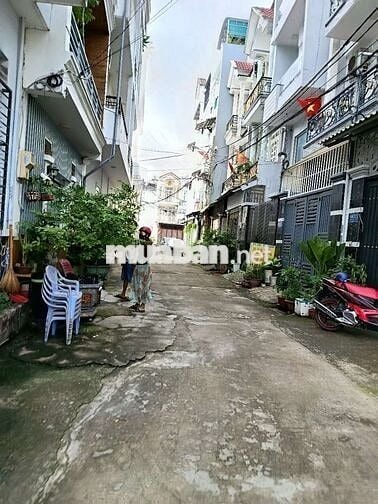 Bán nhà sổ hồng chung đất thổ cư khu dân cư hiện hữu.
