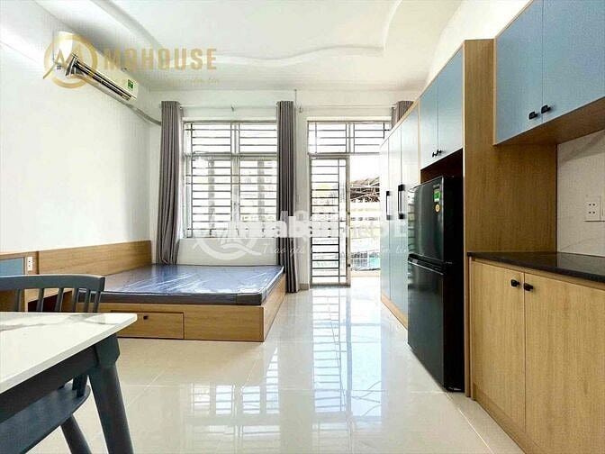 🌈STUDIO MỚI 100%🍄3 người 3 xe🍄FULL NT🔻GẦN ĐH GTVT🔻HUTECH🔻UEF