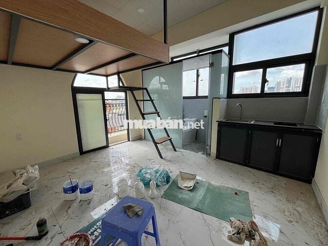 CHO THUÊ PHÒNG GÁC MỚI 100% GẦN ĐH UFM , CẦU PHÚ MỸ SÁT BÊN Q4-Q7