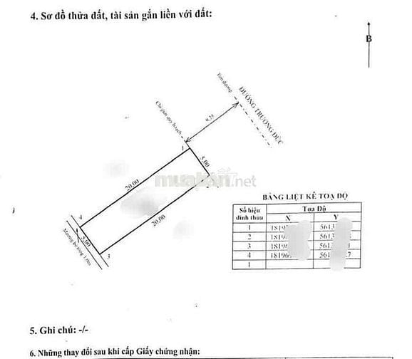 BÁN ĐẤT MẶT TIỀN TRƯỜNG ĐÚC GẦN NGÃ TƯ ÚT TỊCH VỊ TRÍ KINH DOANH TỐT
